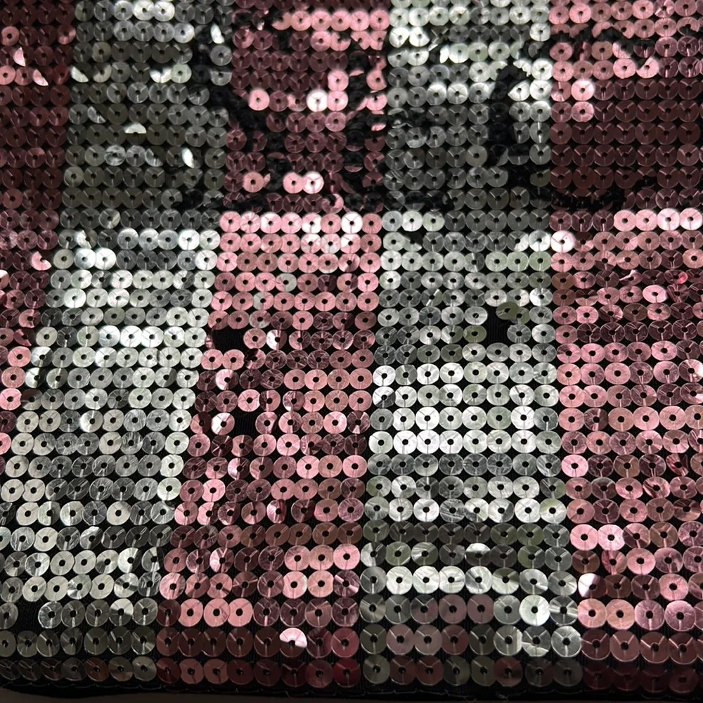 Victoria’s Secret Pink and White Sequin Tote Bag